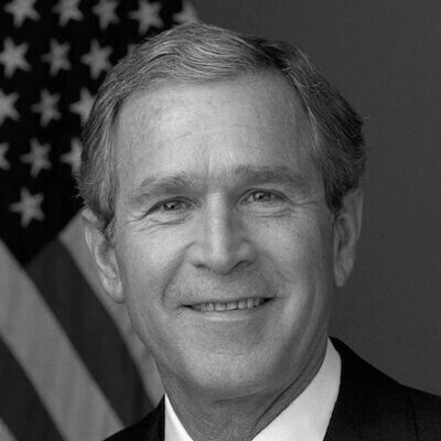 George W. Bush<p class="person-title">U.S. President, 2001–2009</p>
